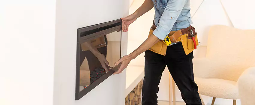 Metal Fireplace Installation in Shaker Heights, Ohio