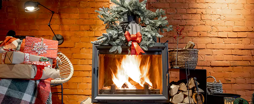 Travis Industries Linear Gas Fireplace Installation in Shaker Heights, Ohio