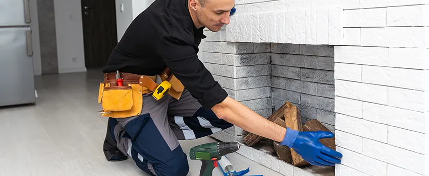 Fireplace Damaged Damper Frame Repair Services in Shaker Heights, Ohio