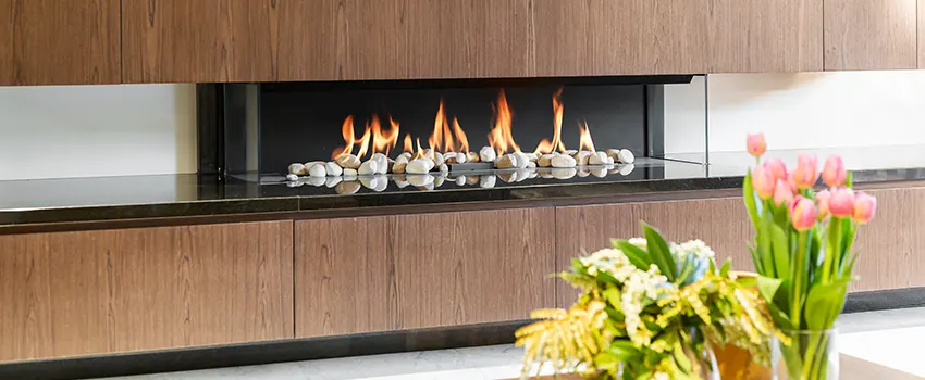Double-height Fireplace Design Refurbishment in Shaker Heights, Ohio