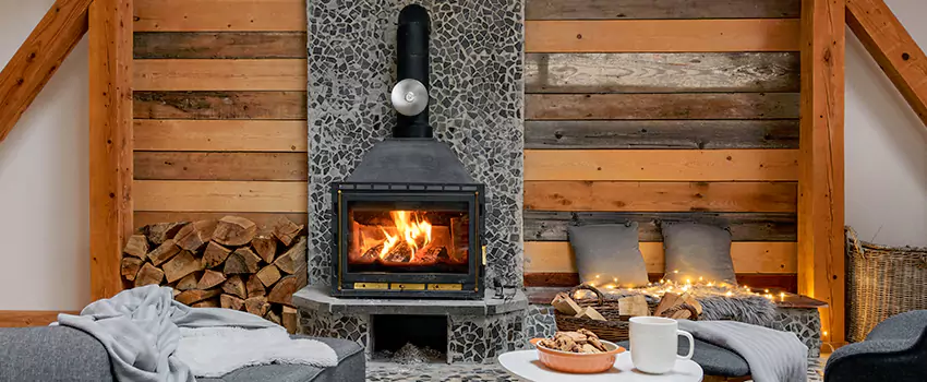 Thelin Hearth Products Direct Vent Gas Stove Fireplace Inspection in Shaker Heights, Ohio