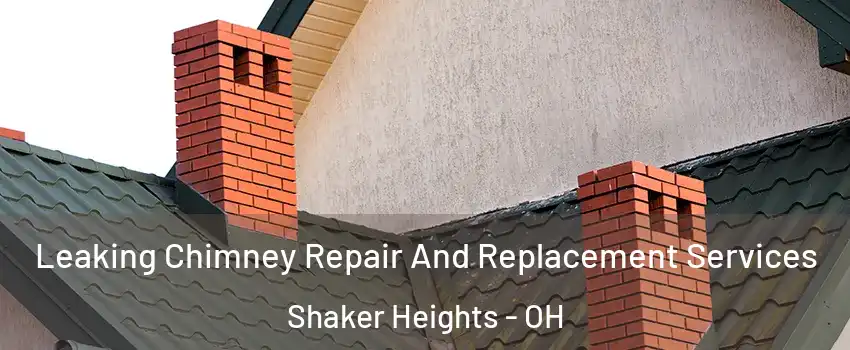  Leaking Chimney Repair And Replacement Services Shaker Heights - OH